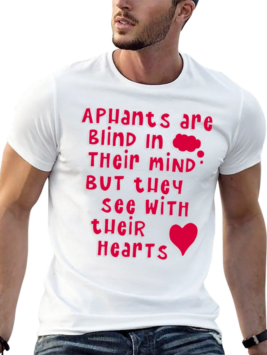Apuants See with Their Hearts Black Tee