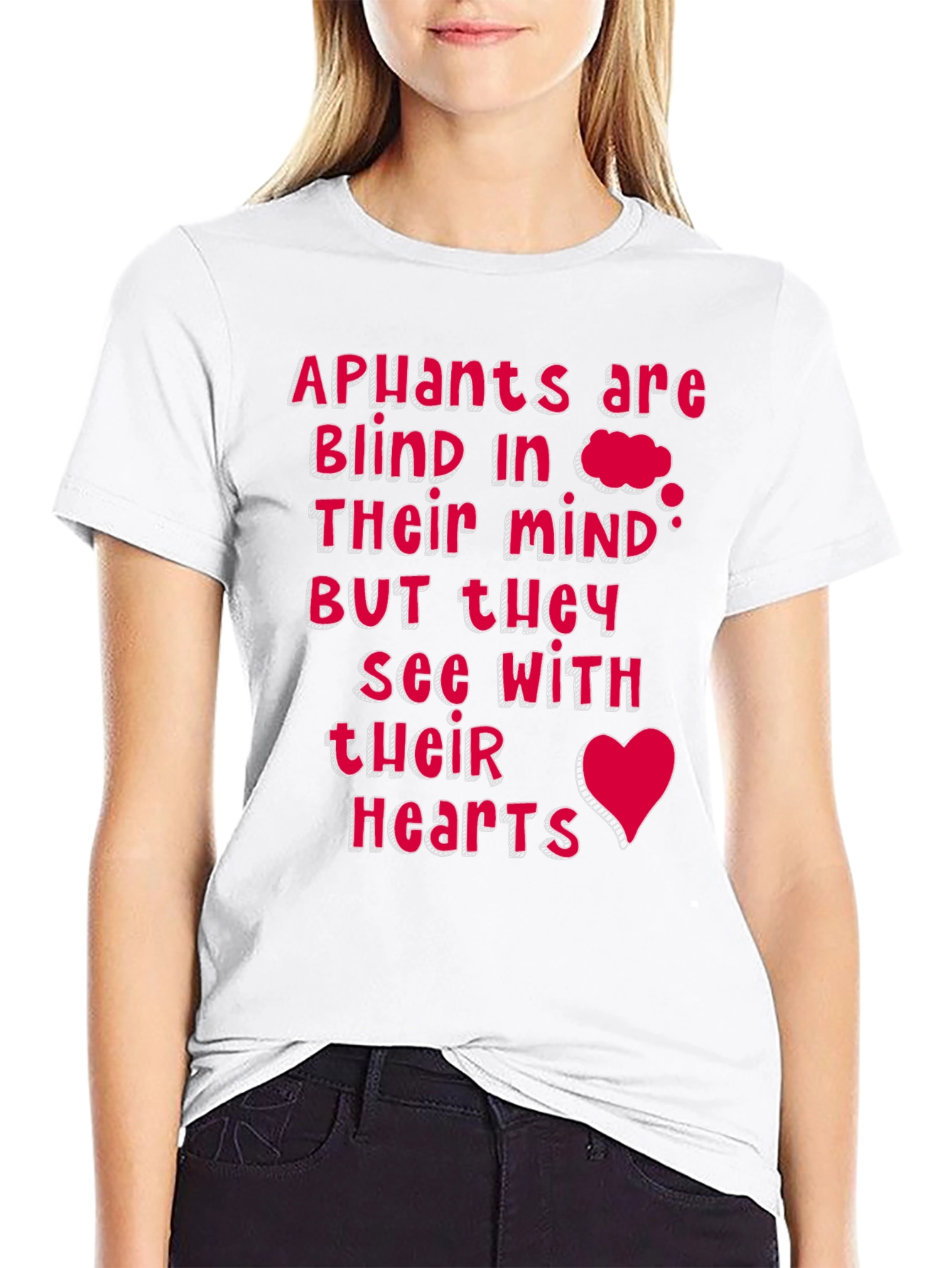 Apuants See with Their Hearts Black Tee