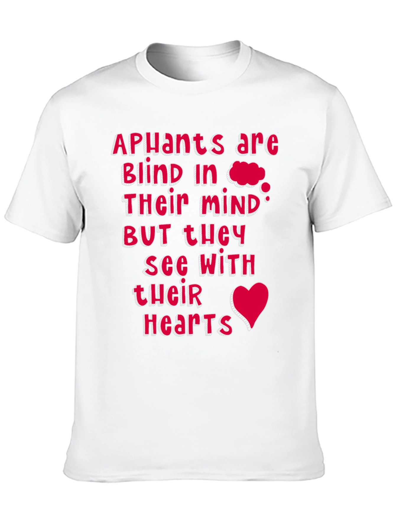 Apuants See with Their Hearts Black Tee