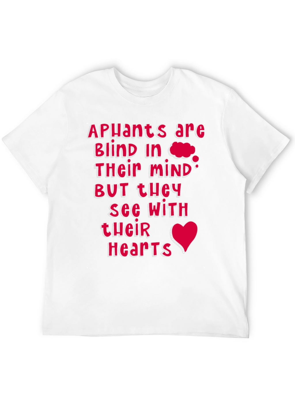 Apuants See with Their Hearts Black Tee