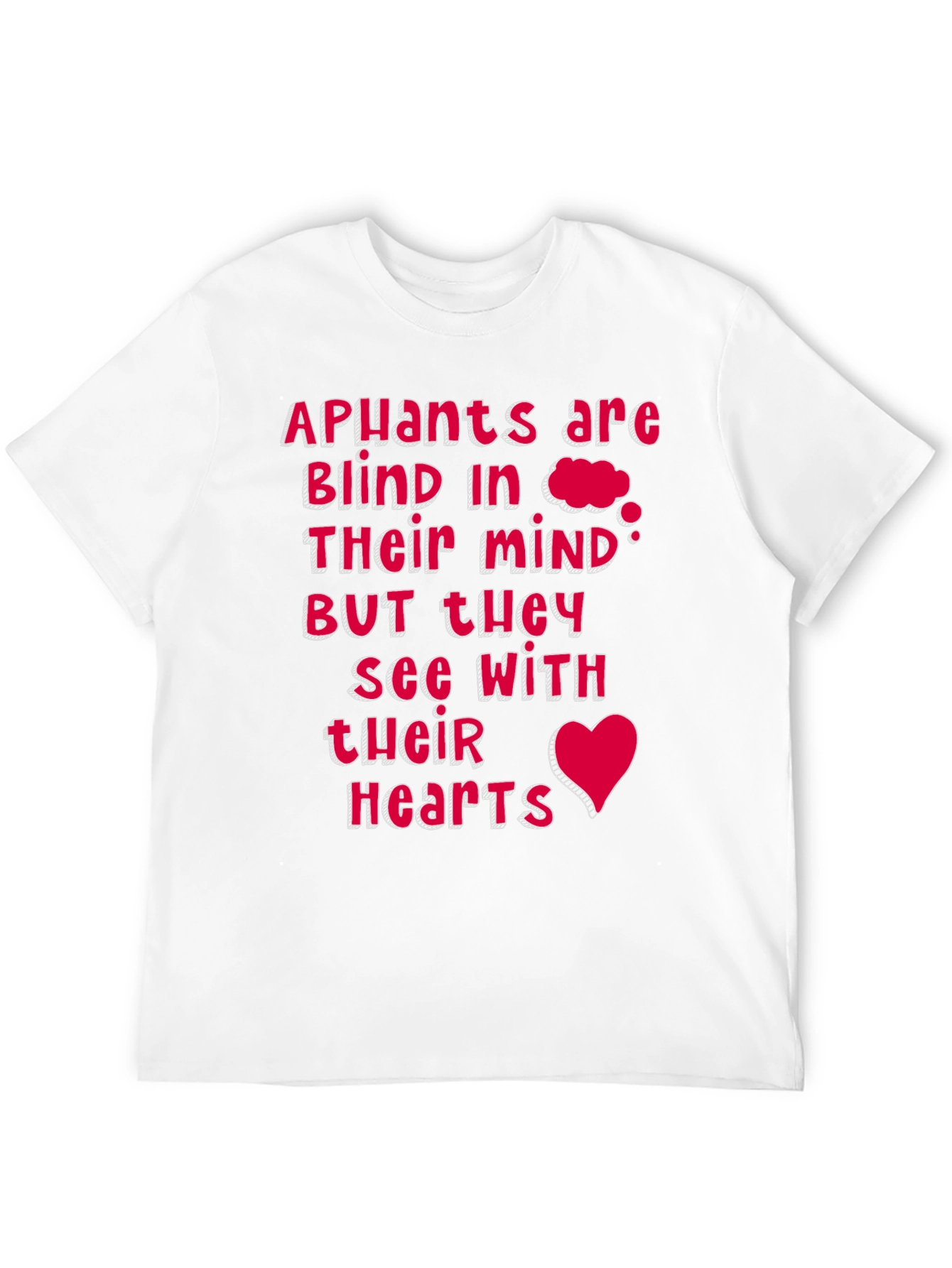 Apuants See with Their Hearts Black Tee