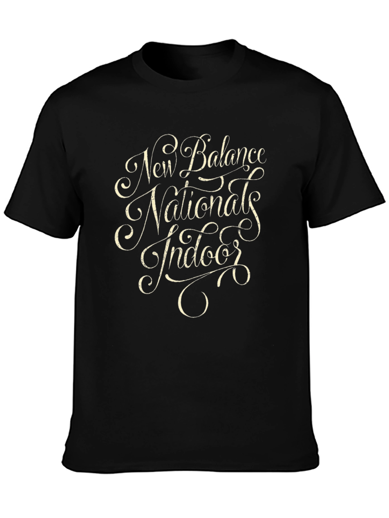 New Balance Nationals Indoor T-Shirt - Black