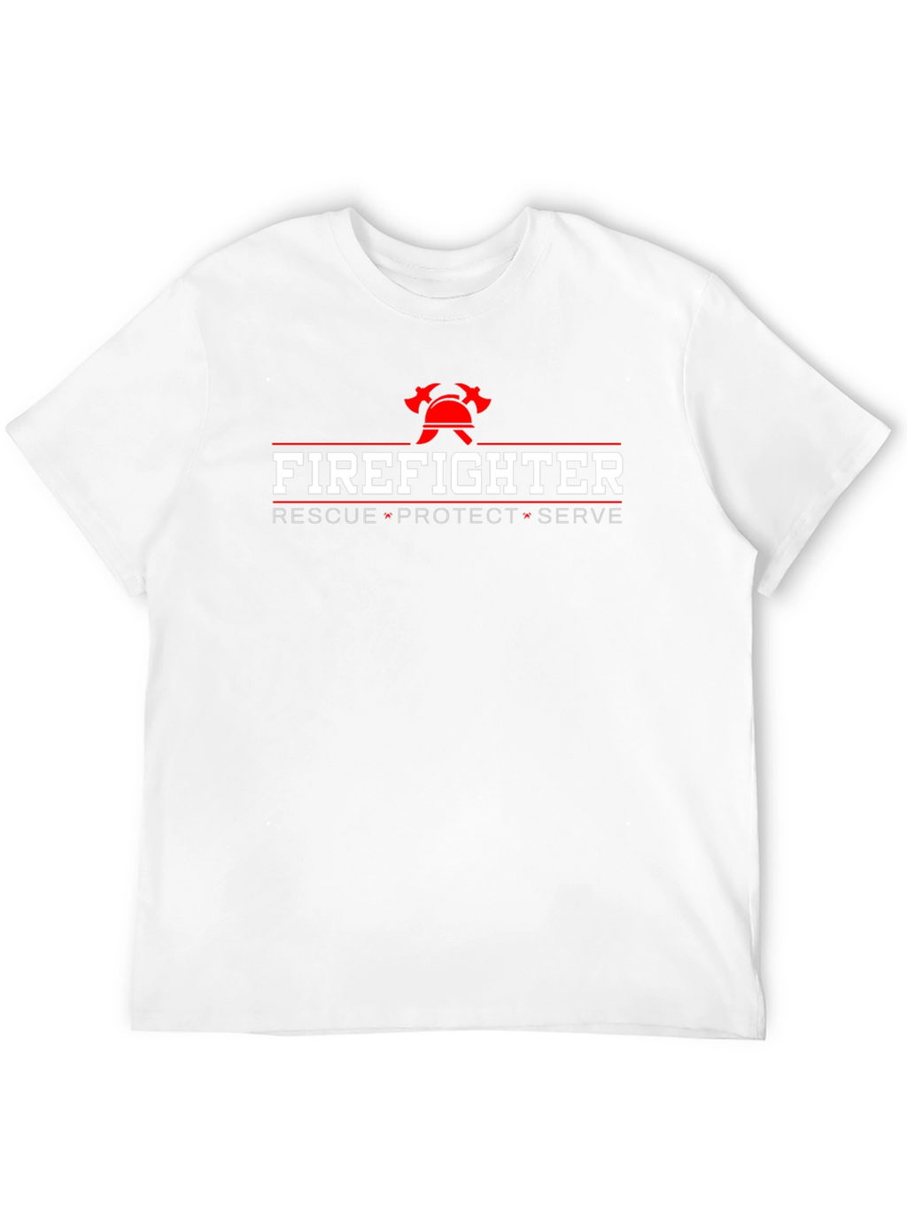 Firefighter Rescue Protect Serve T-Shirt