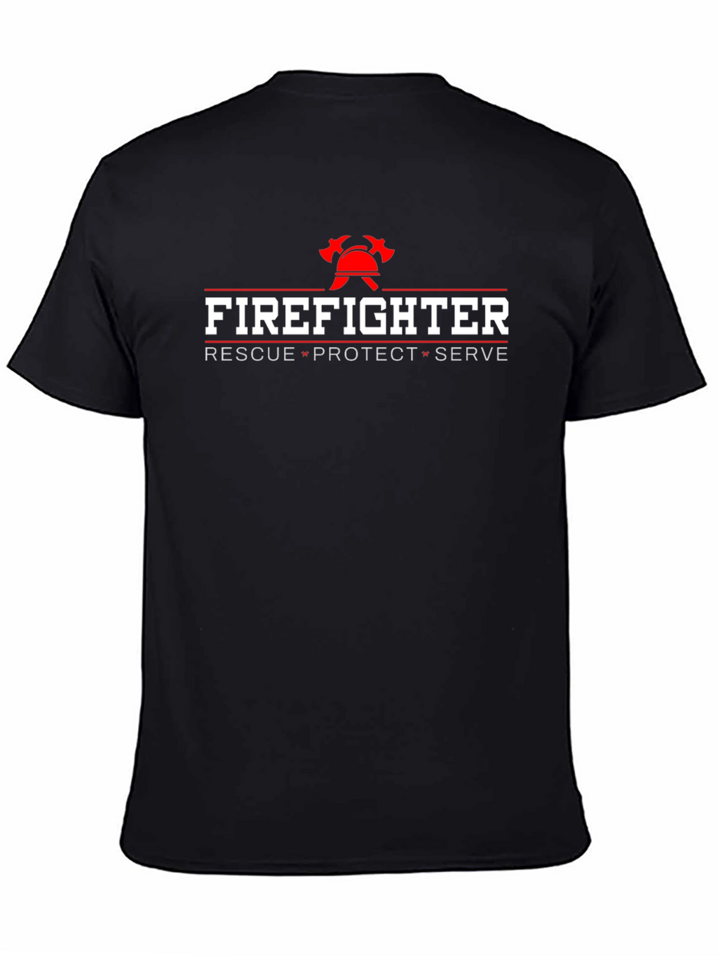 Firefighter Rescue Protect Serve T-Shirt