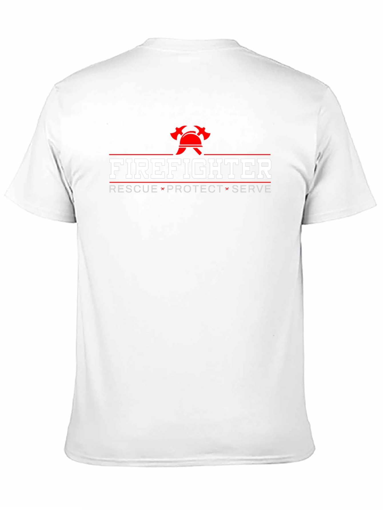 Firefighter Rescue Protect Serve T-Shirt