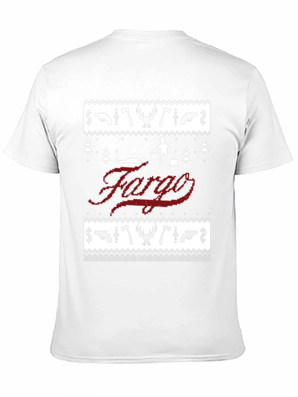 Fargo Christmas Sweater Style Graphic Tee