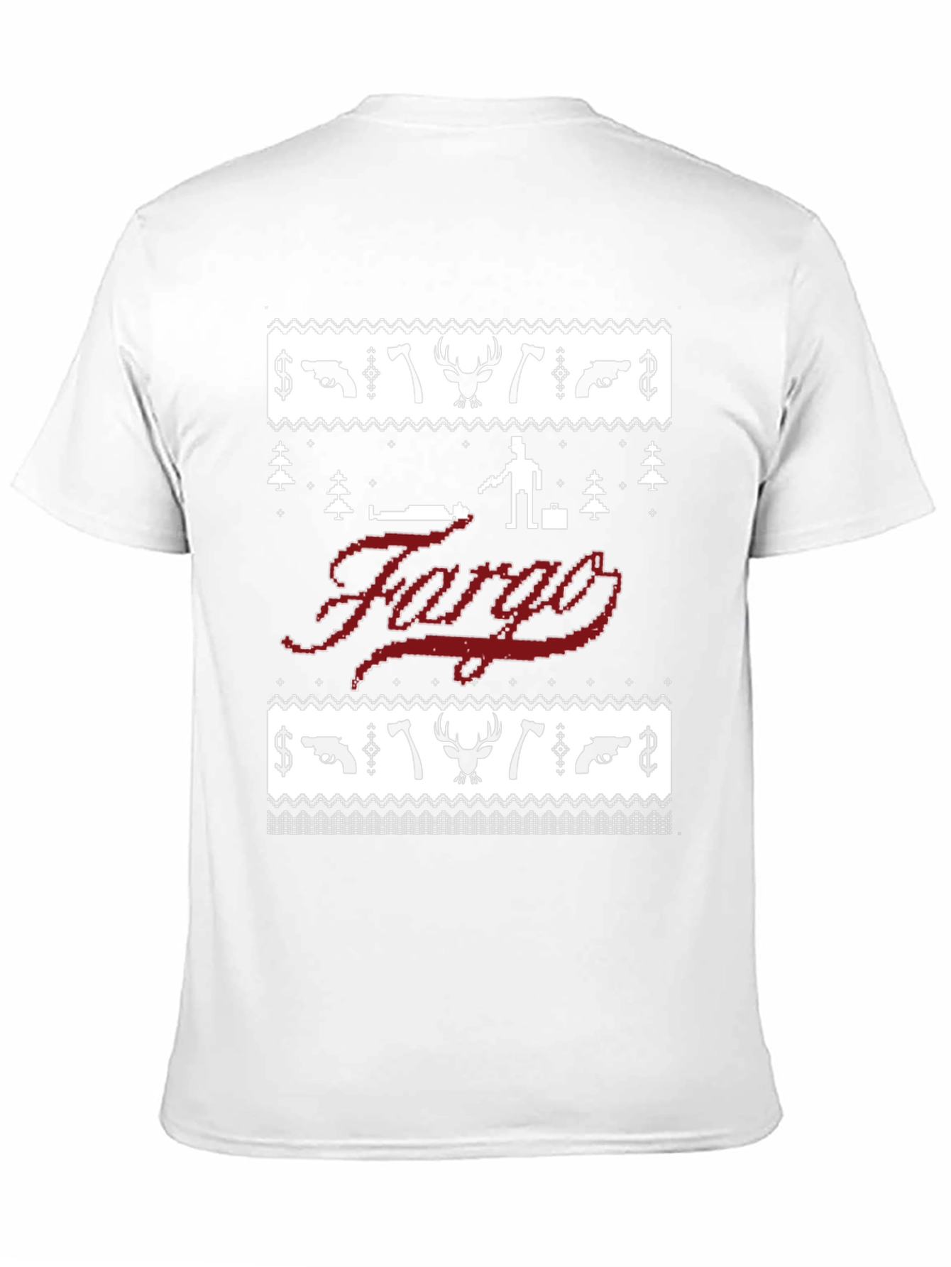 Fargo Christmas Sweater Style Graphic Tee