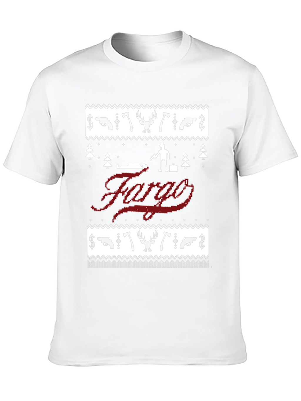 Fargo Christmas Sweater Style Graphic Tee