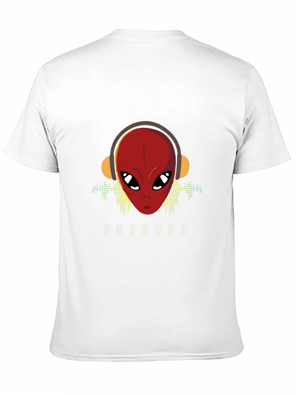 Schranz Alien DJ Black T-Shirt