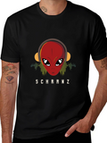 Schranz Alien DJ Black T-Shirt