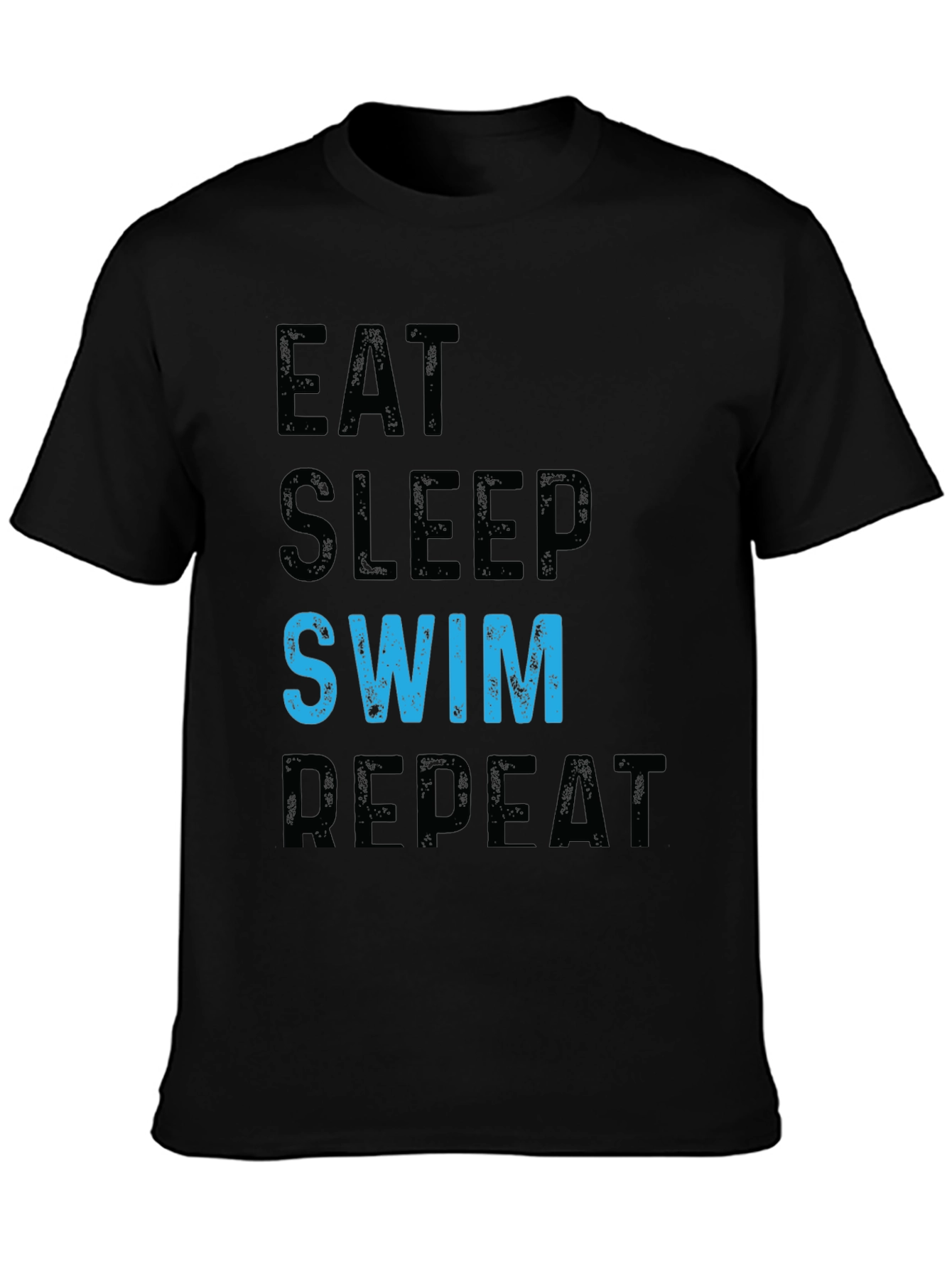 Eat Sleep Swim Repeat Graphic Tee