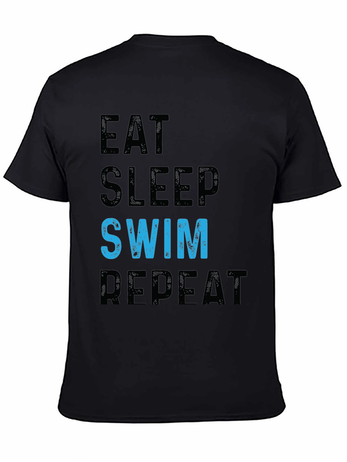 Eat Sleep Swim Repeat Graphic Tee