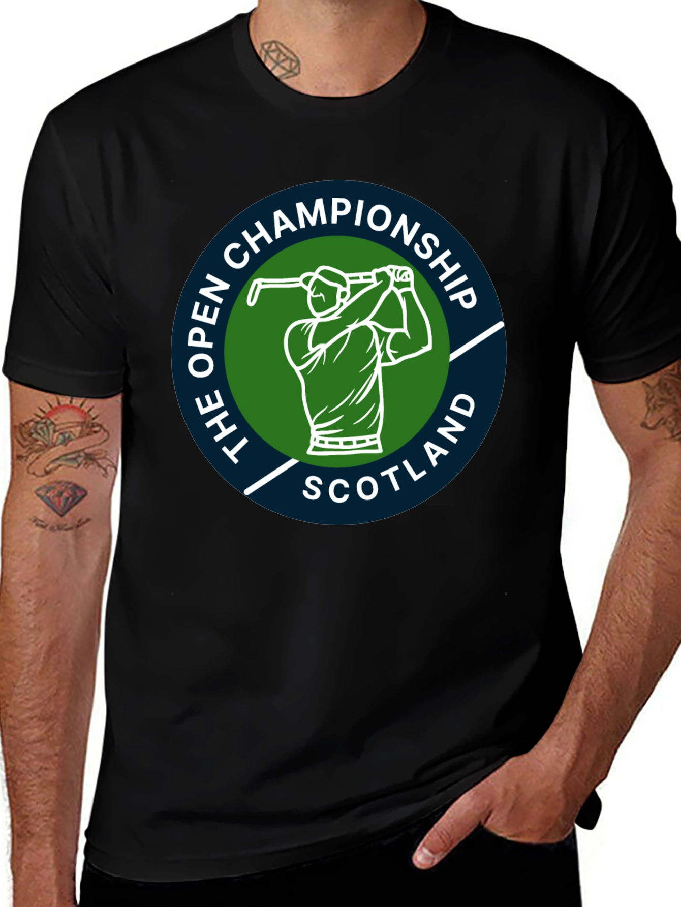 Open Championship Scotland Golf T-Shirt