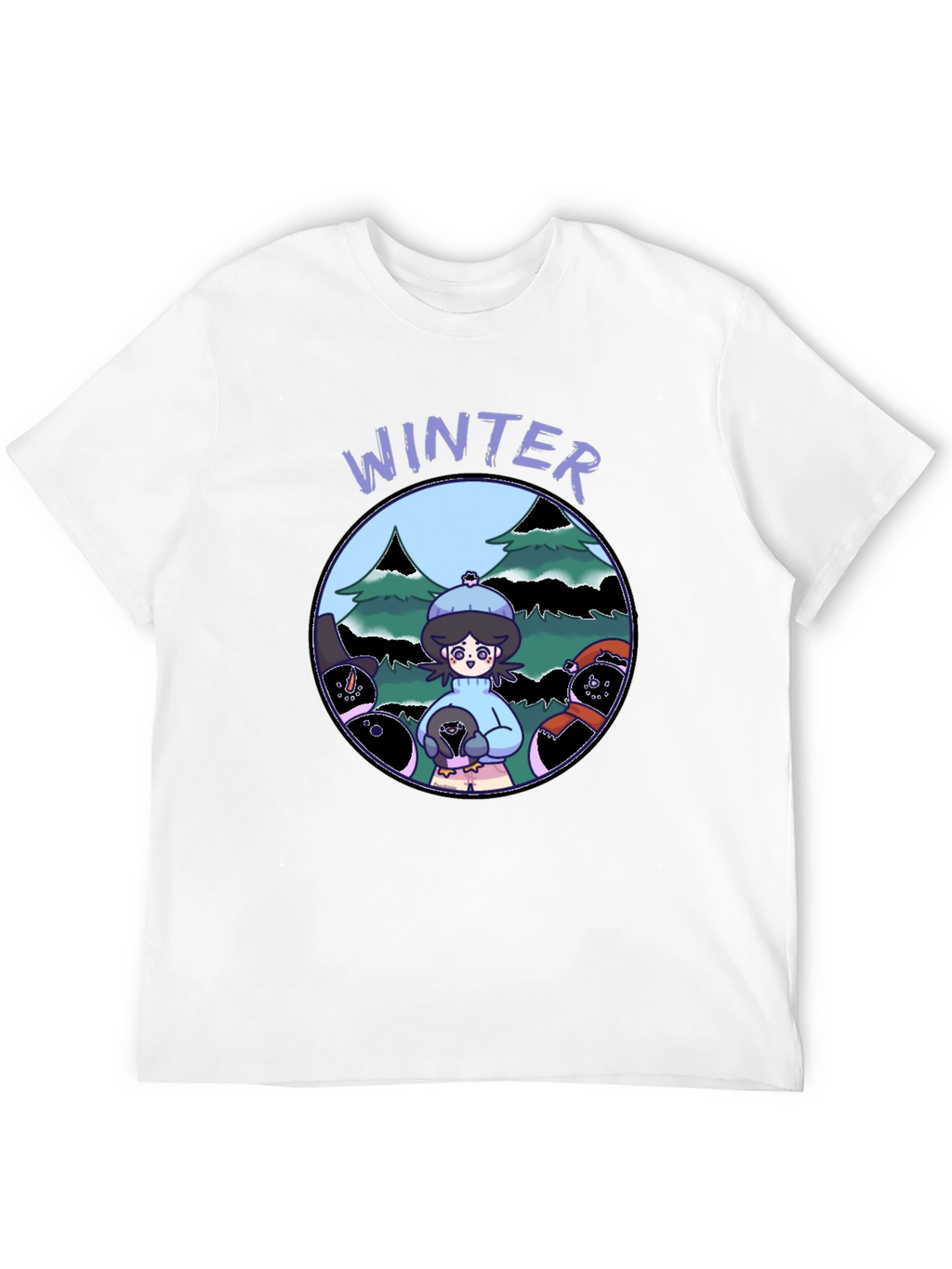 Winter Scene Graphic Tee