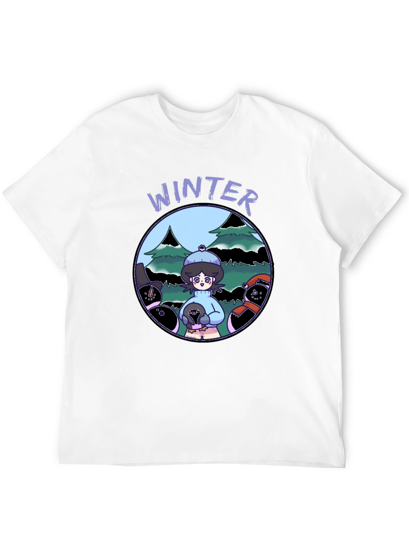 Winter Scene Graphic Tee