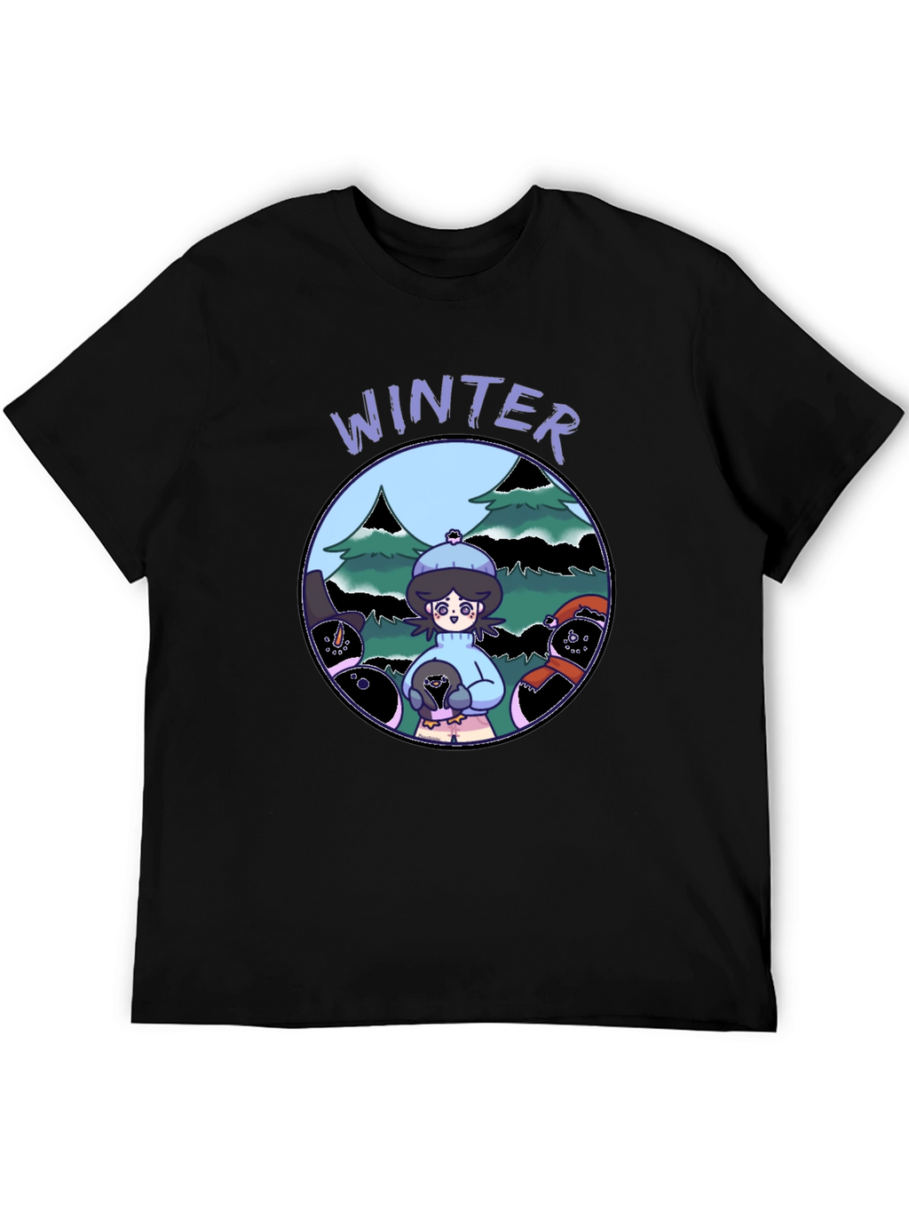 Winter Scene Graphic Tee
