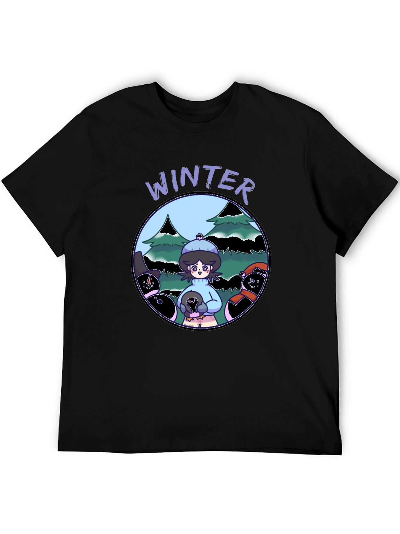 Winter Scene Graphic Tee