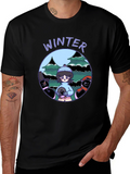 Winter Scene Graphic Tee
