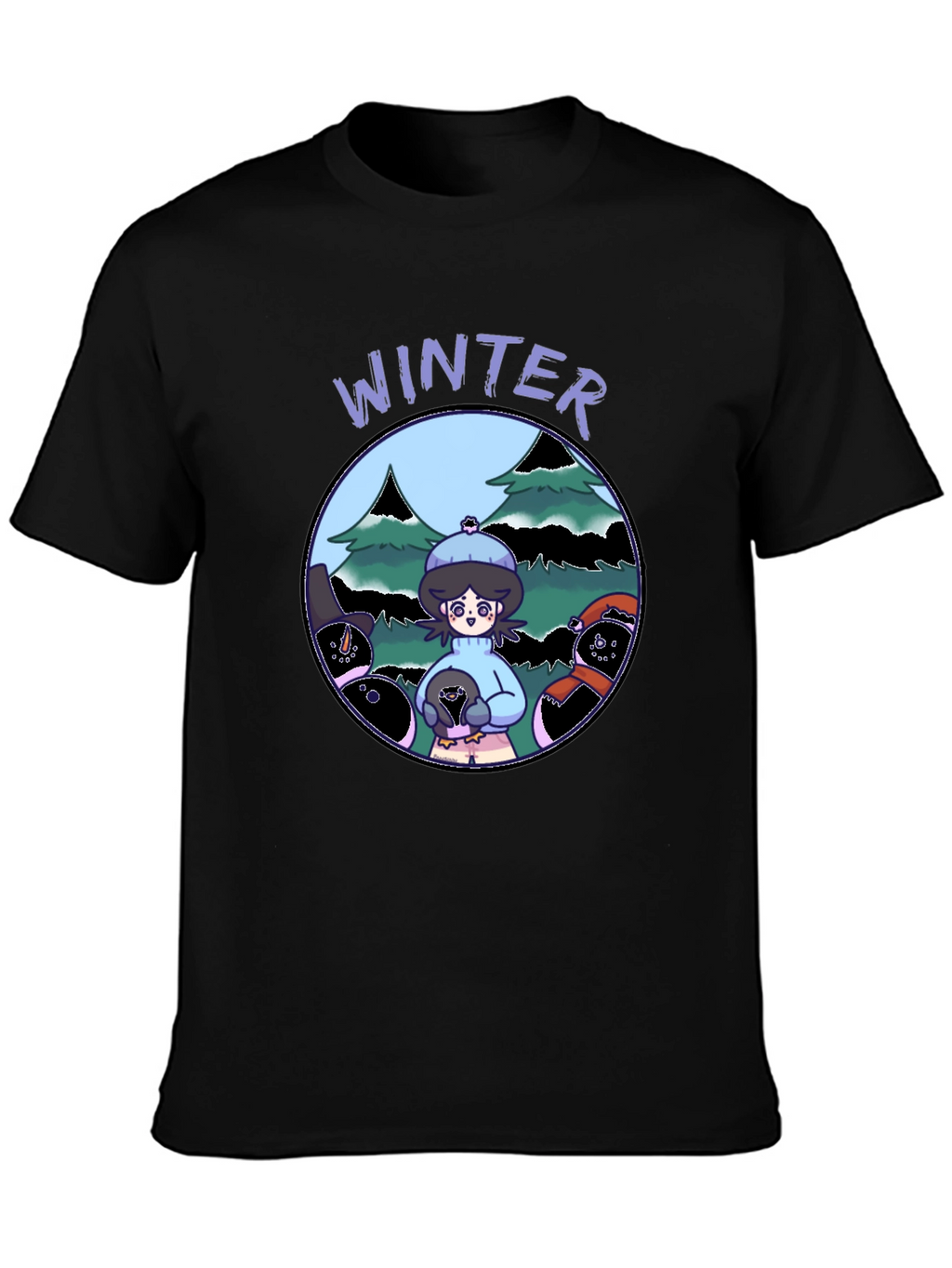 Winter Scene Graphic Tee