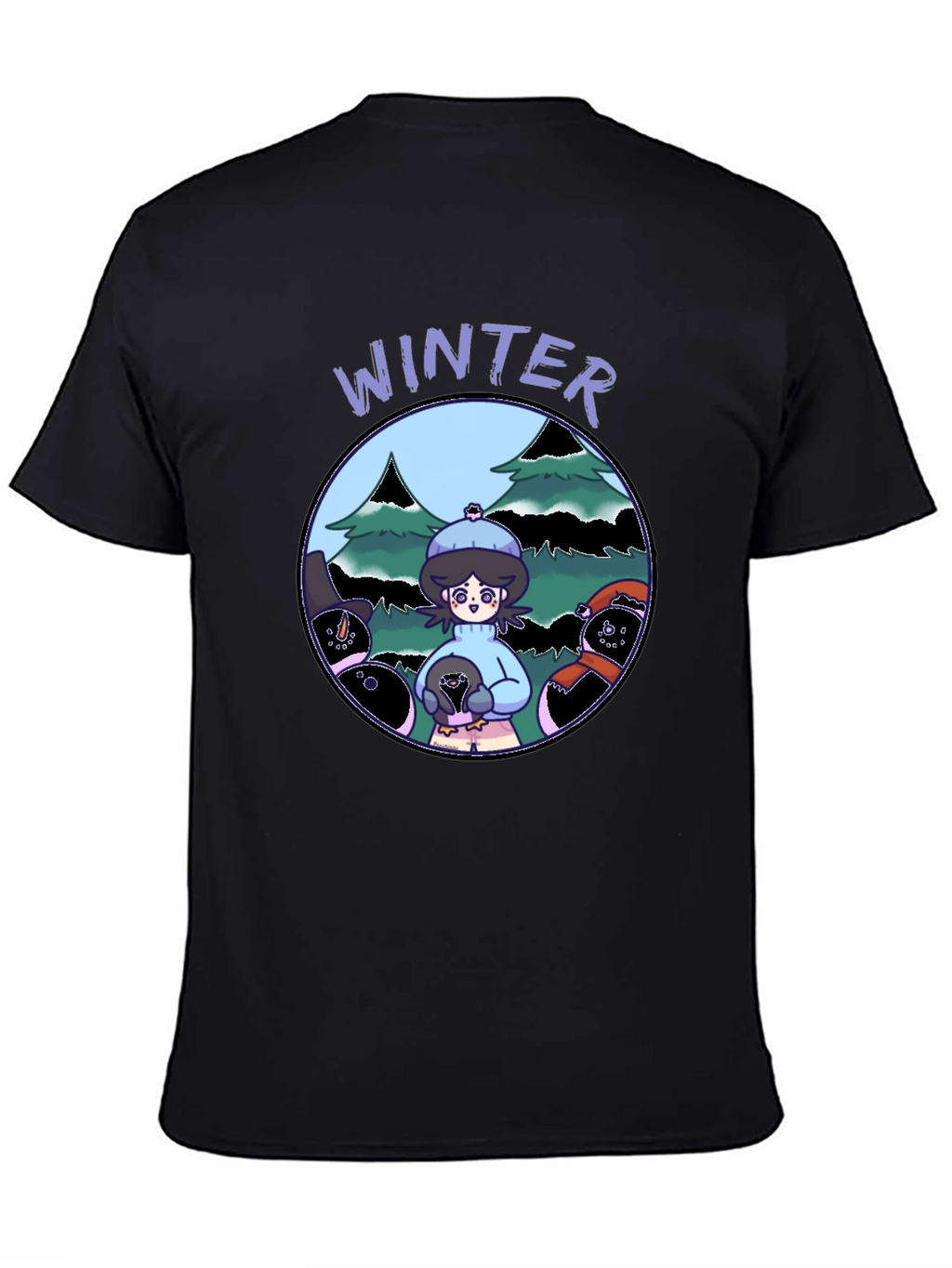 Winter Scene Graphic Tee