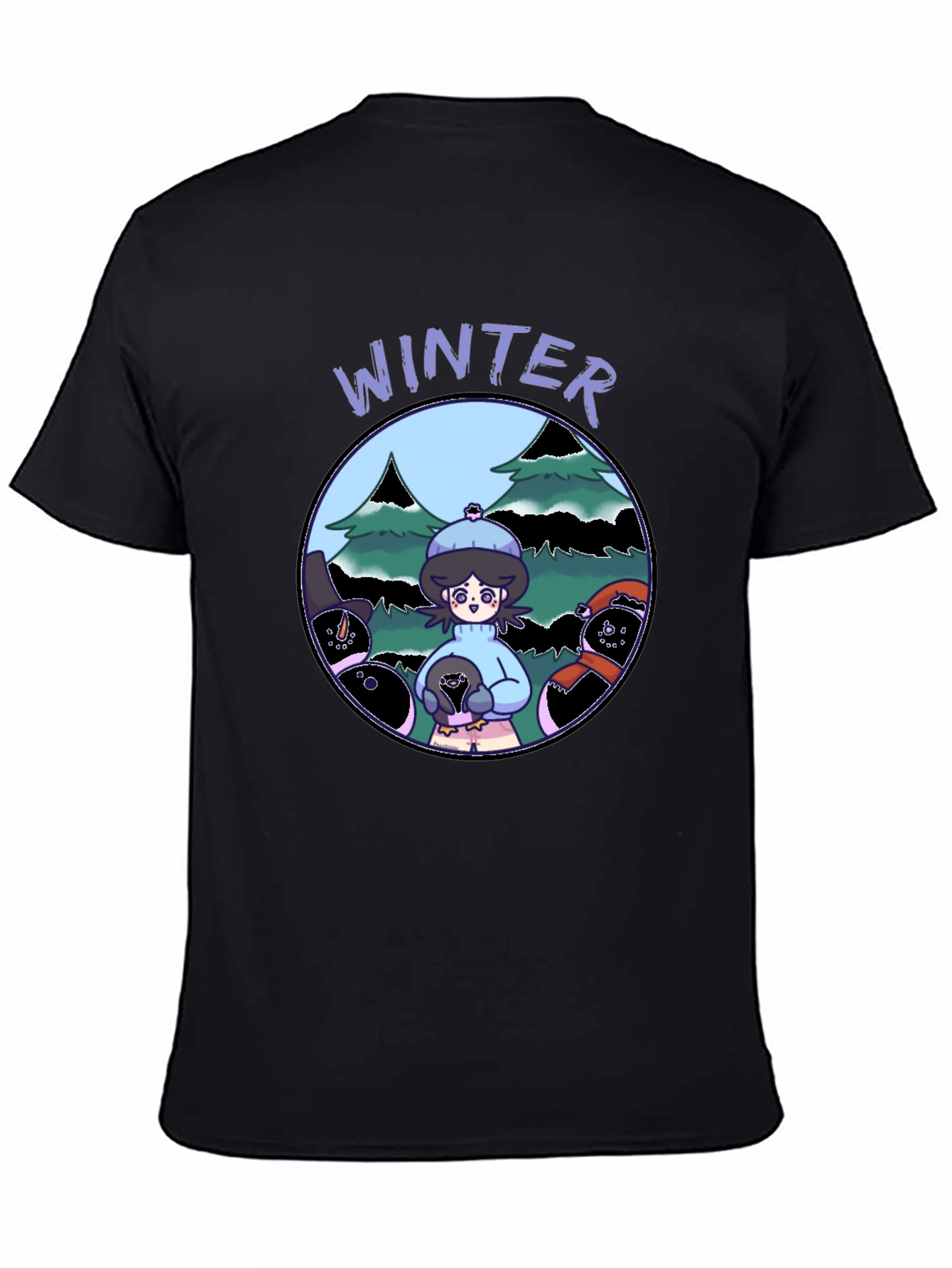 Winter Scene Graphic Tee
