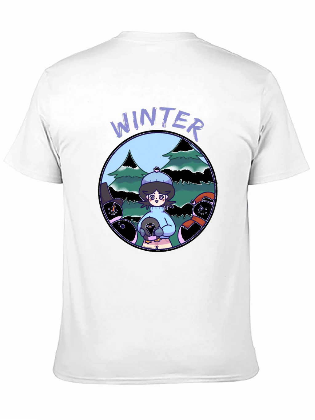 Winter Scene Graphic Tee