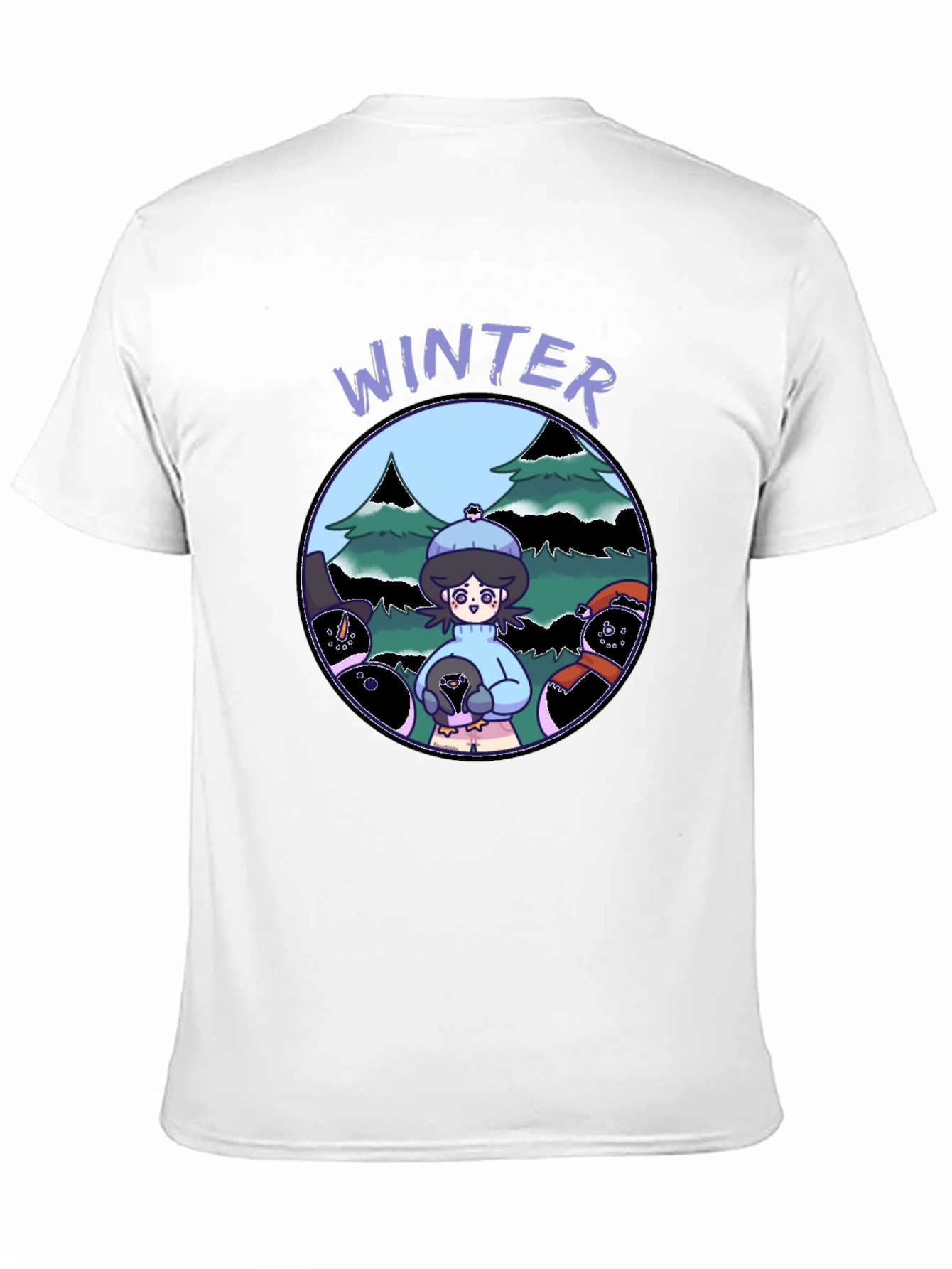 Winter Scene Graphic Tee