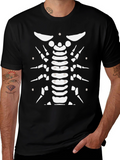 Centipede Skeleton Halloween T-Shirt