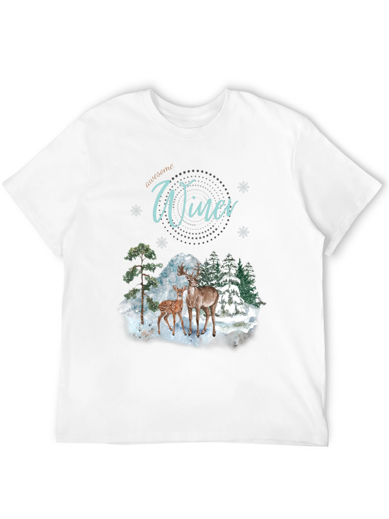 Winter Deer Graphic Tee