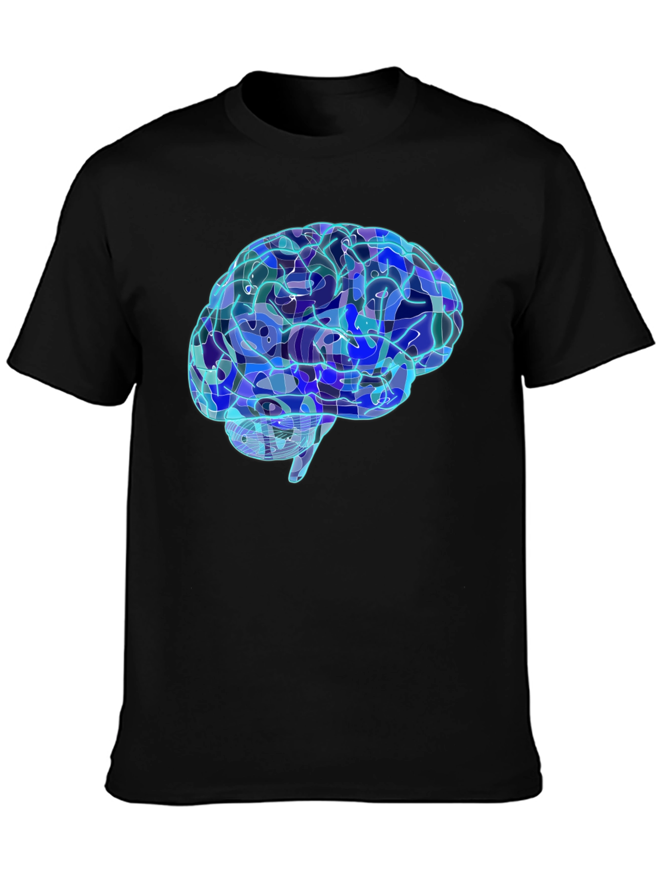 Brain Graphic Tee - Cool Neuroscience Design