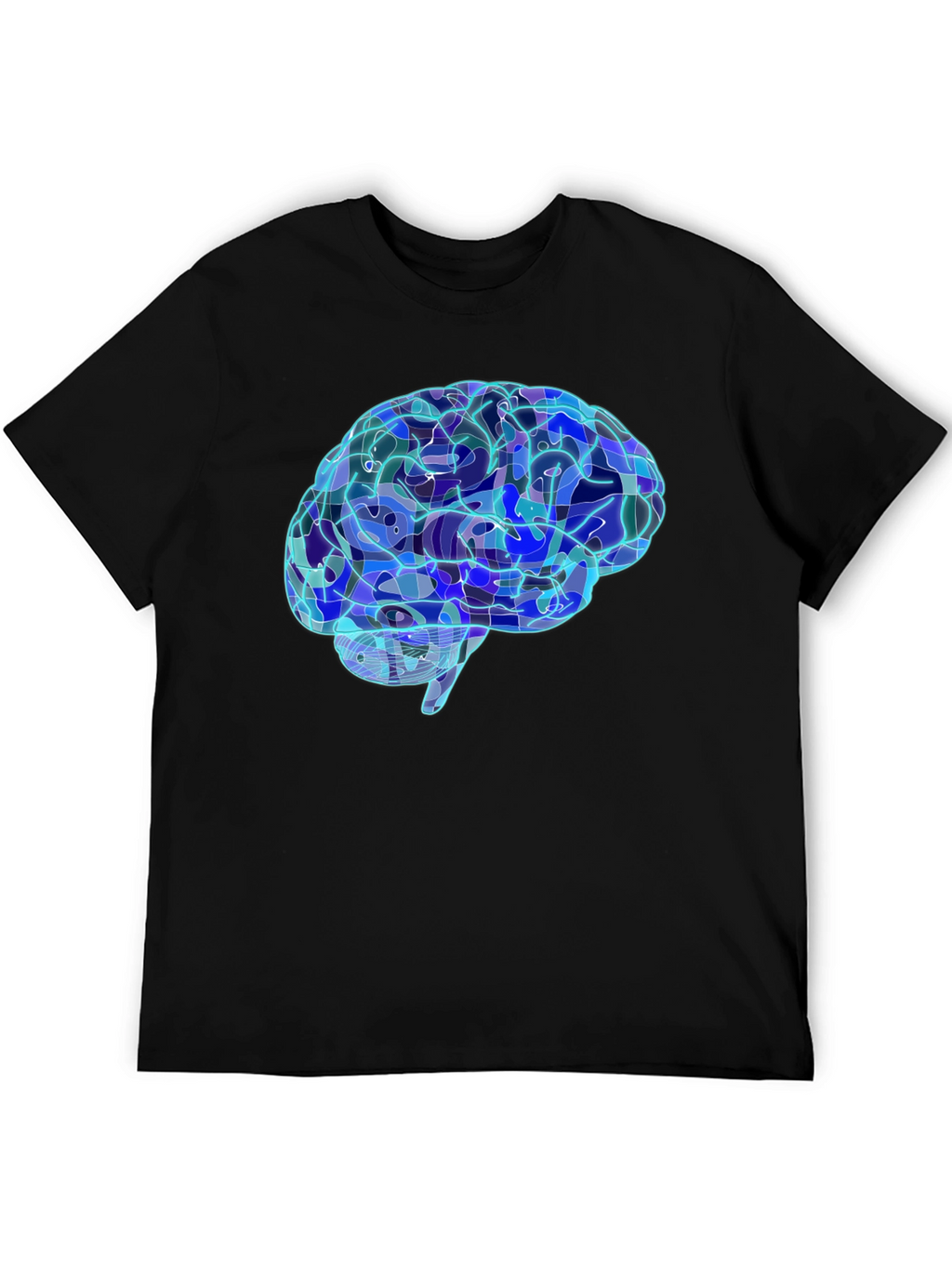 Brain Graphic Tee - Cool Neuroscience Design