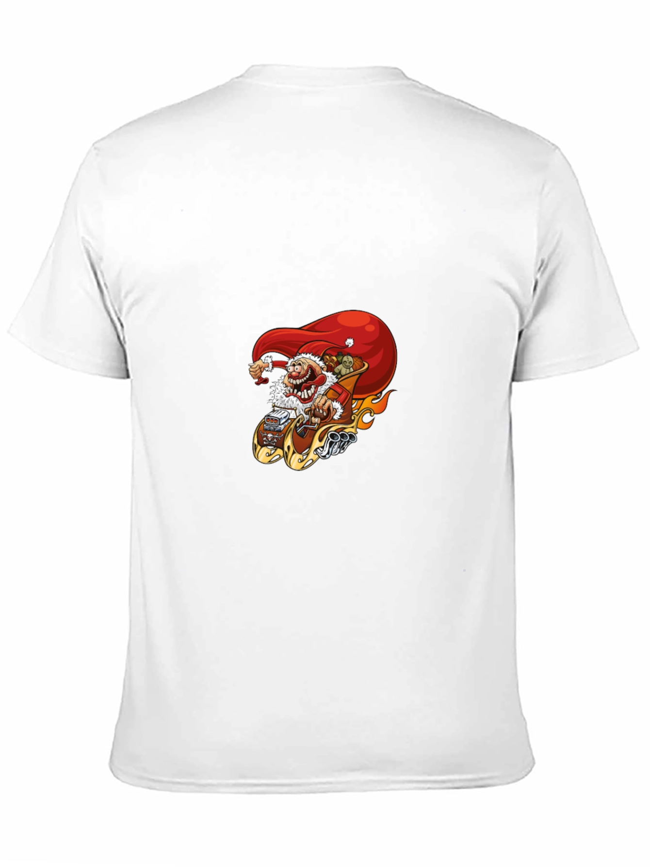 Santa Hot Rod T-Shirt
