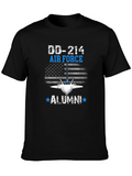 DD-214 Air Force Alumni Black T-Shirt