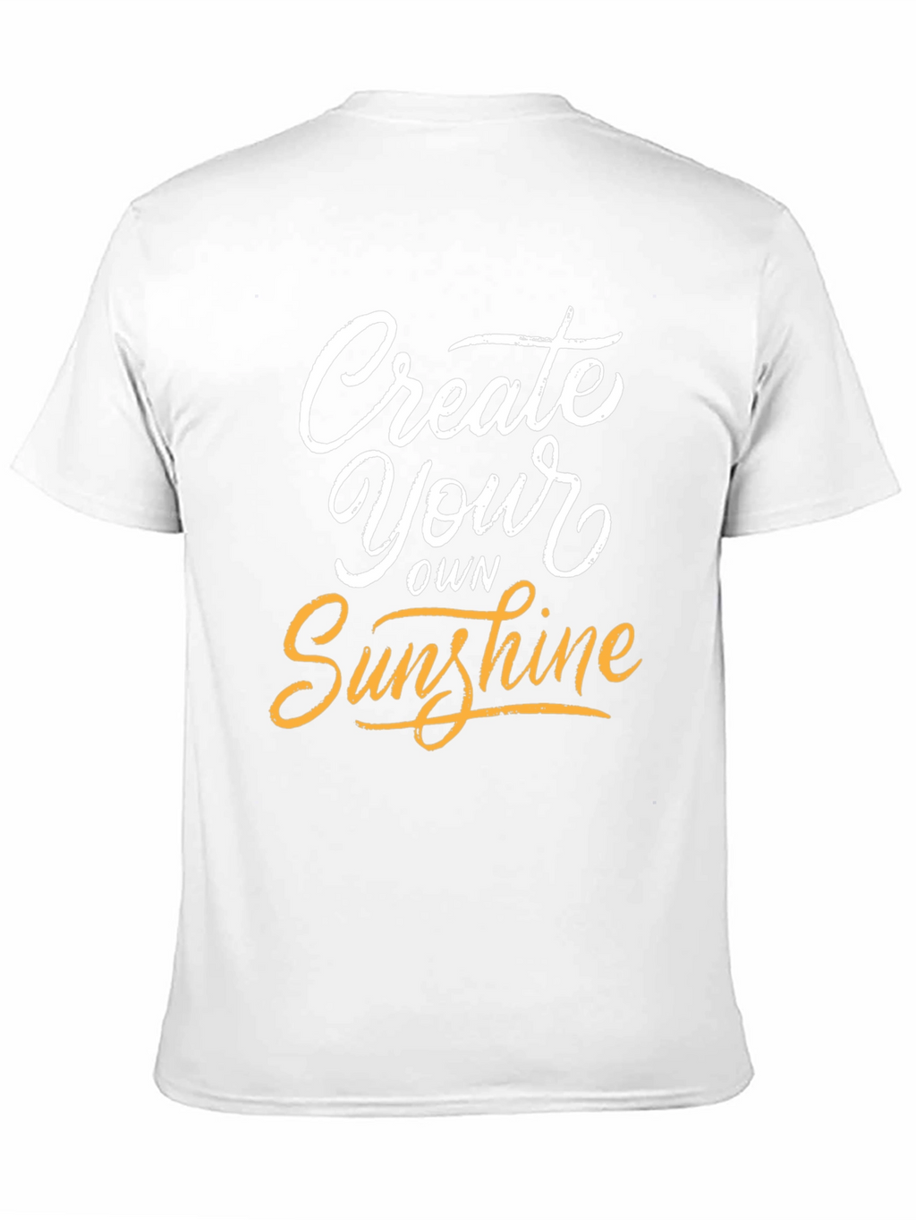 Create Your Own Sunshine Graphic Tee - Black T-Shirt