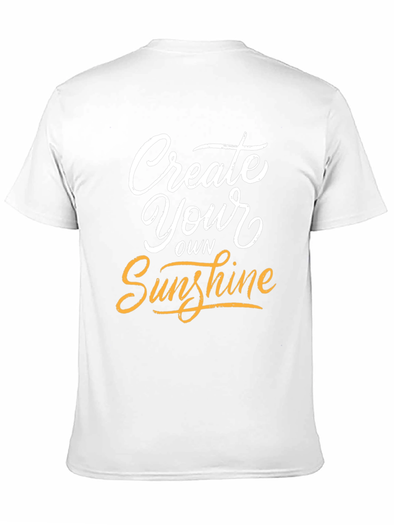 Create Your Own Sunshine Graphic Tee - Black T-Shirt