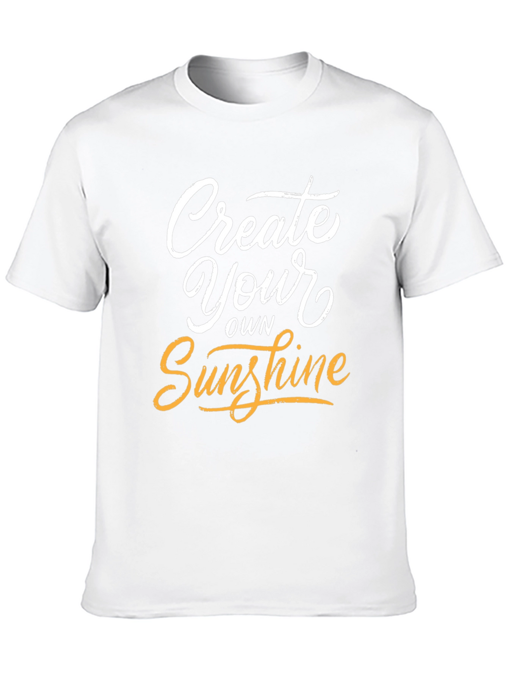 Create Your Own Sunshine Graphic Tee - Black T-Shirt