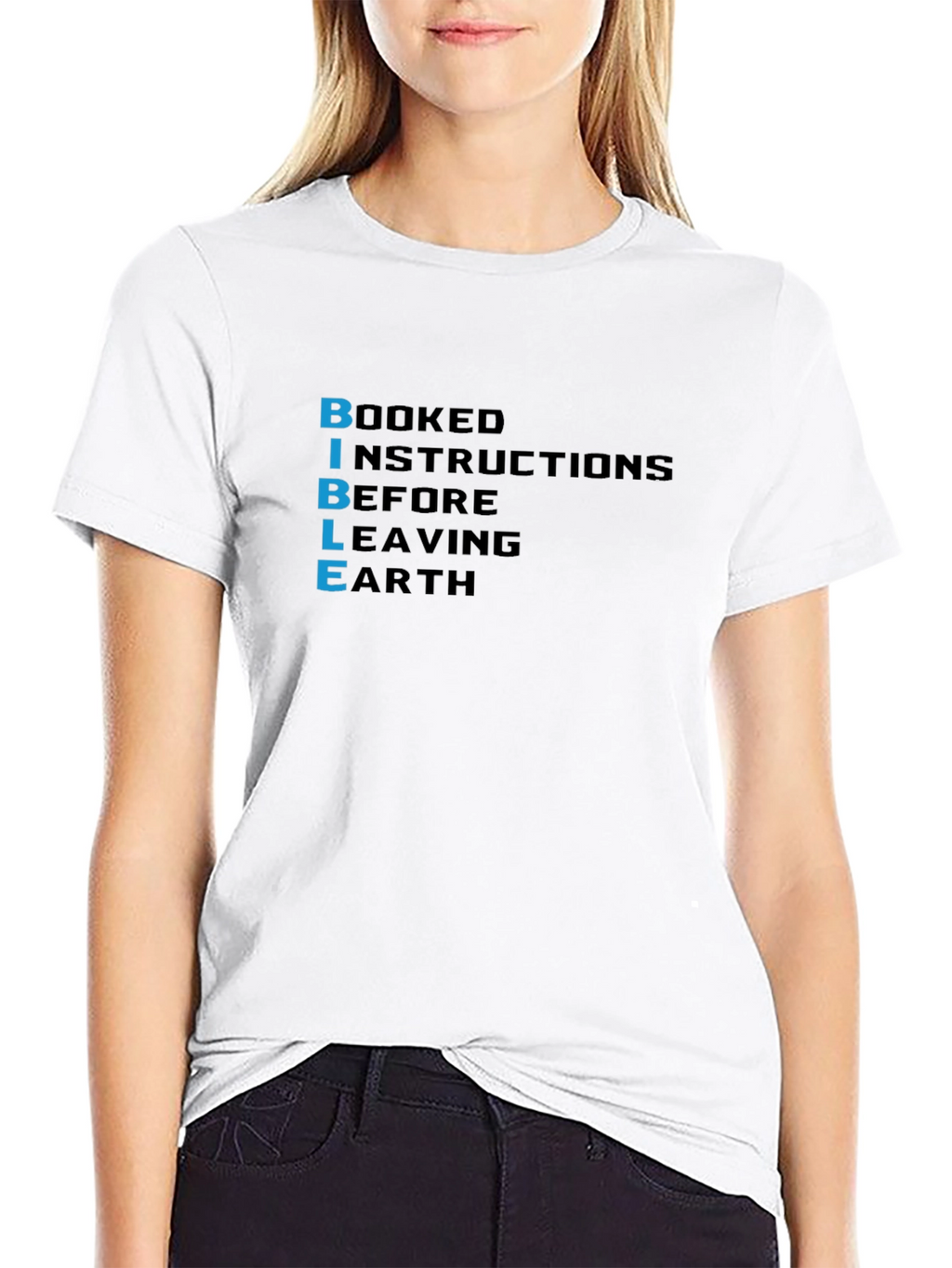 BIBLE Booked Instructions Graphic Tee