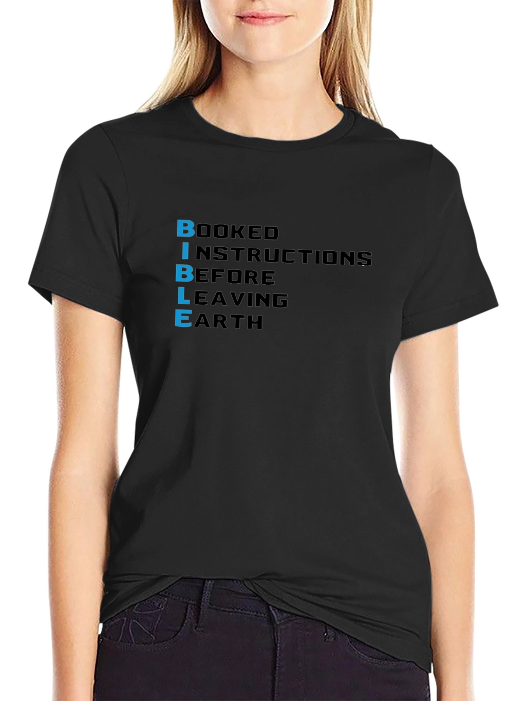 BIBLE Booked Instructions Graphic Tee