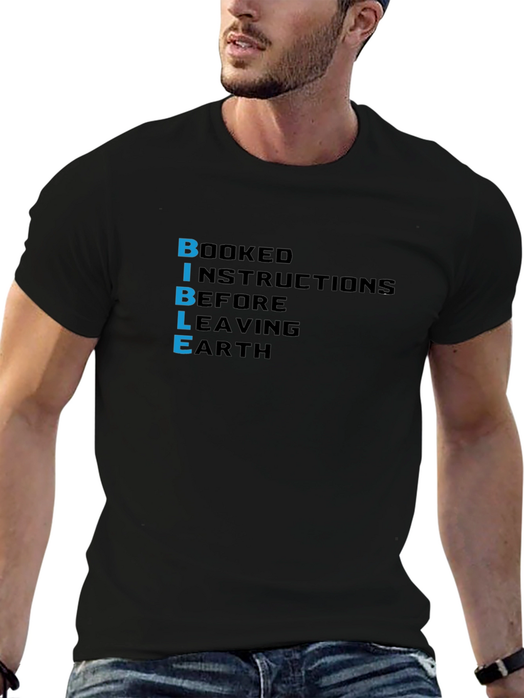 BIBLE Booked Instructions Graphic Tee