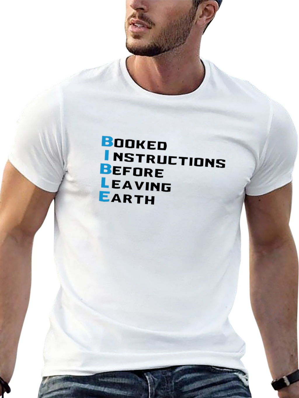 BIBLE Booked Instructions Graphic Tee