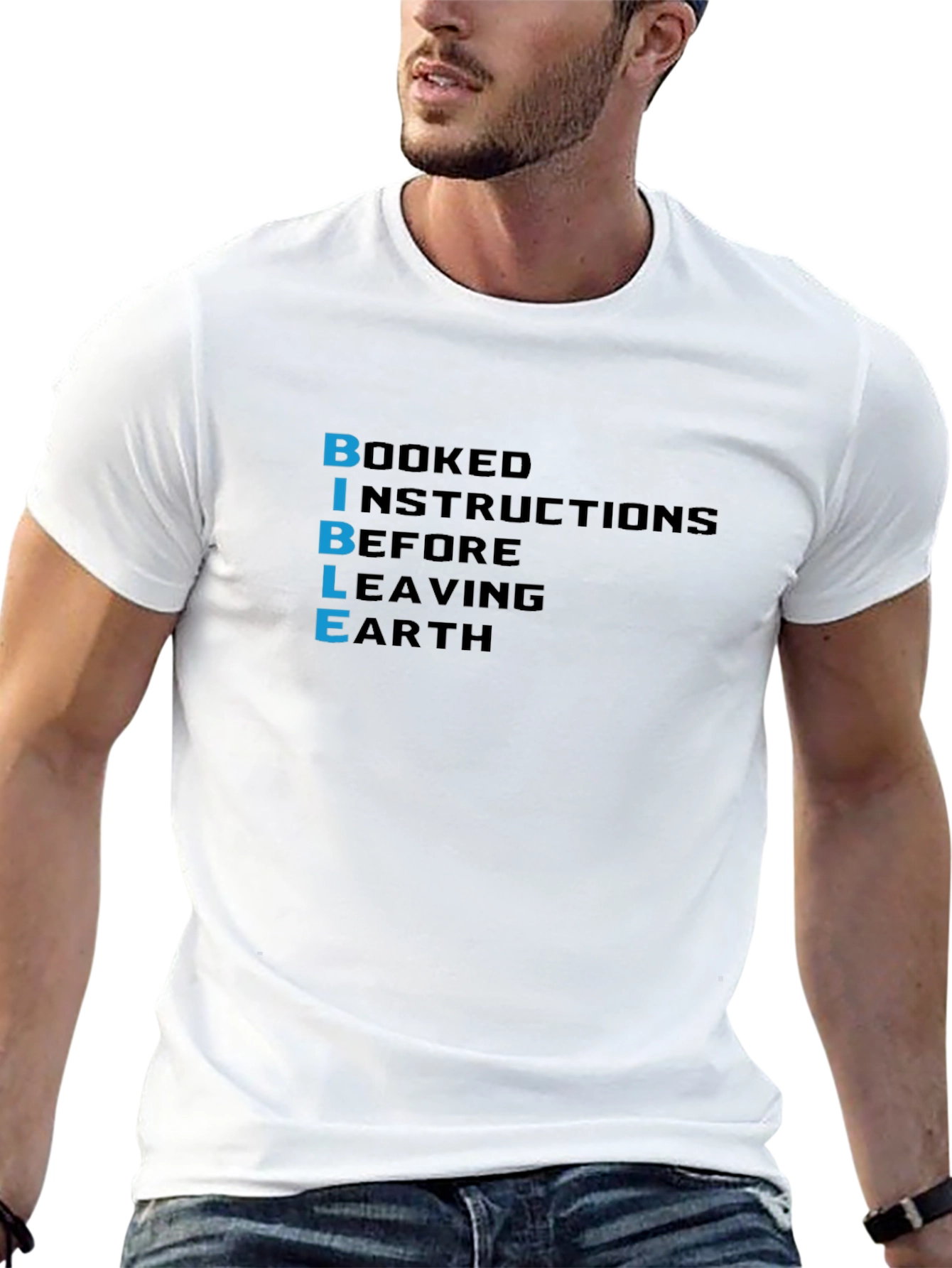 BIBLE Booked Instructions Graphic Tee