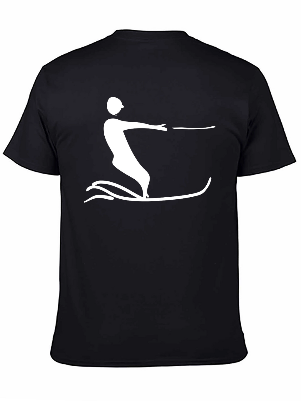 Water Skiing Graphic Tee - Stylish and Sporty