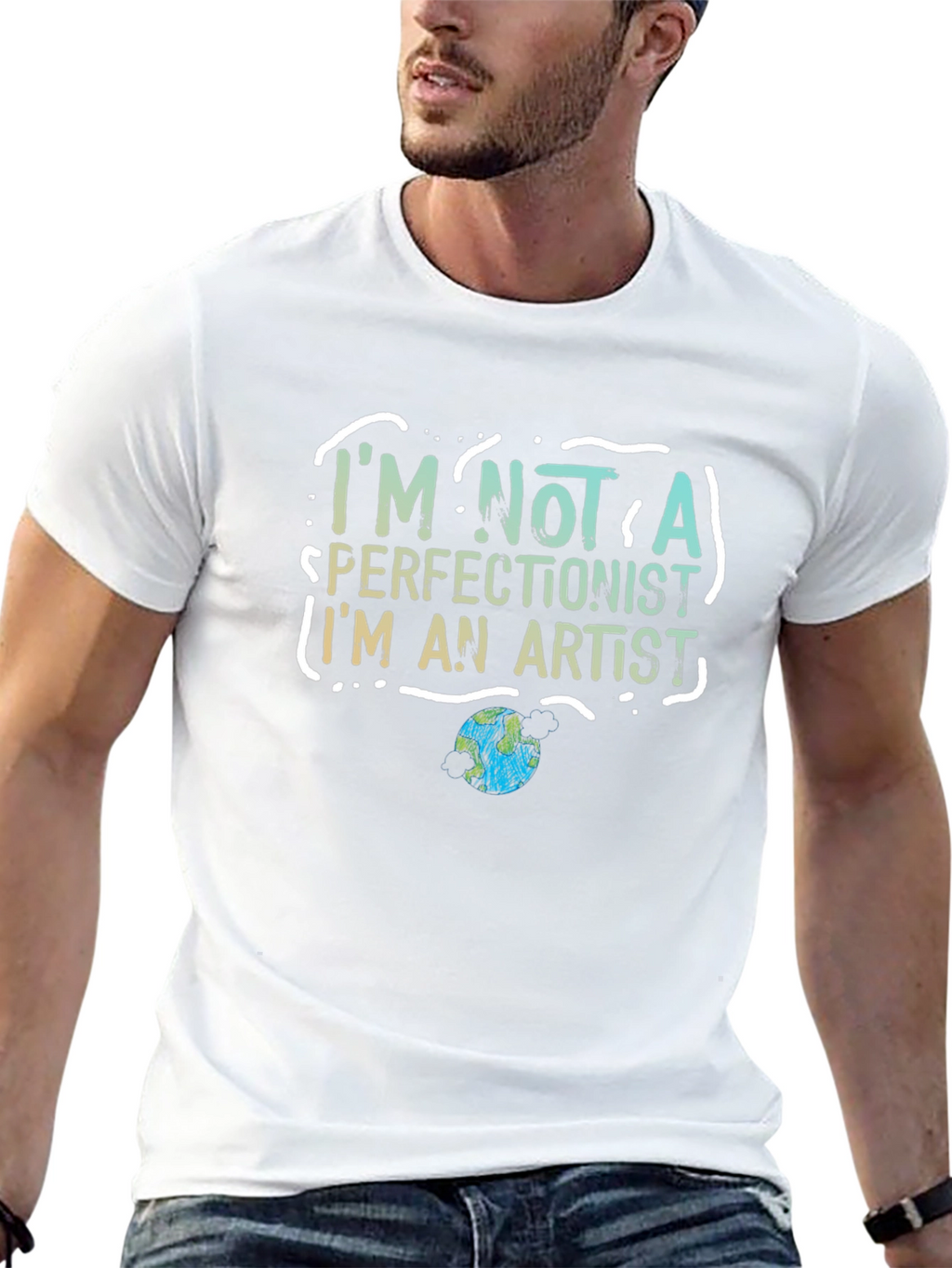 Artist Statement Graphic Tee - Im Not a Perfectionist