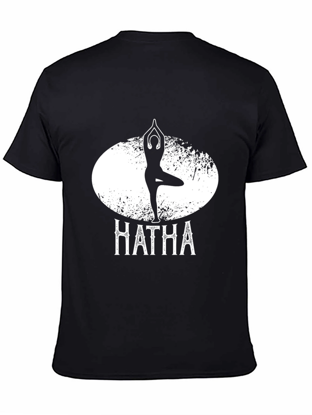 Hatha Yoga Pose Graphic T-Shirt