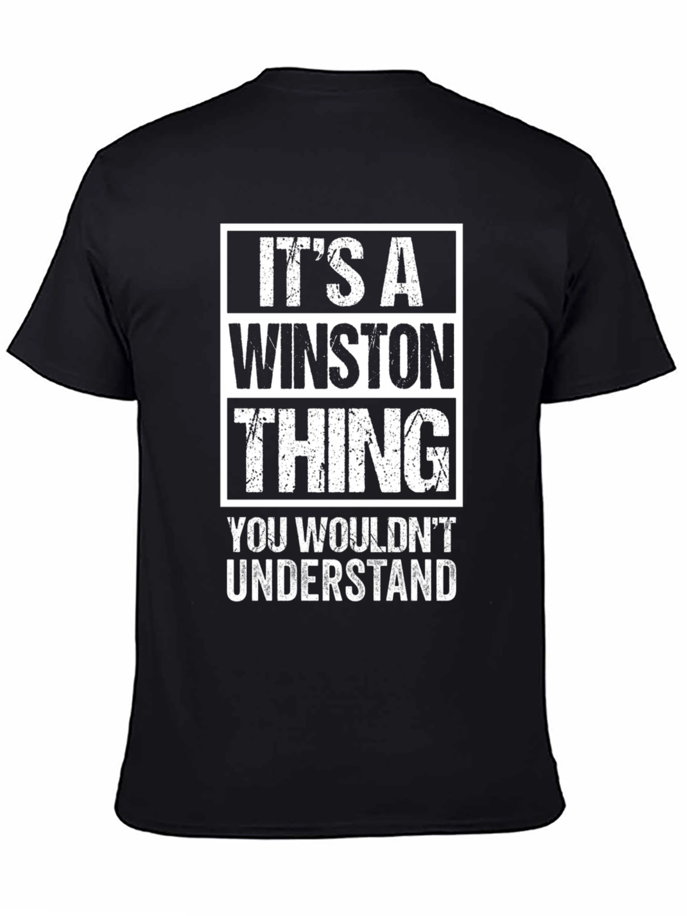 Its A Winston Thing T-Shirt - Funny Name Tee