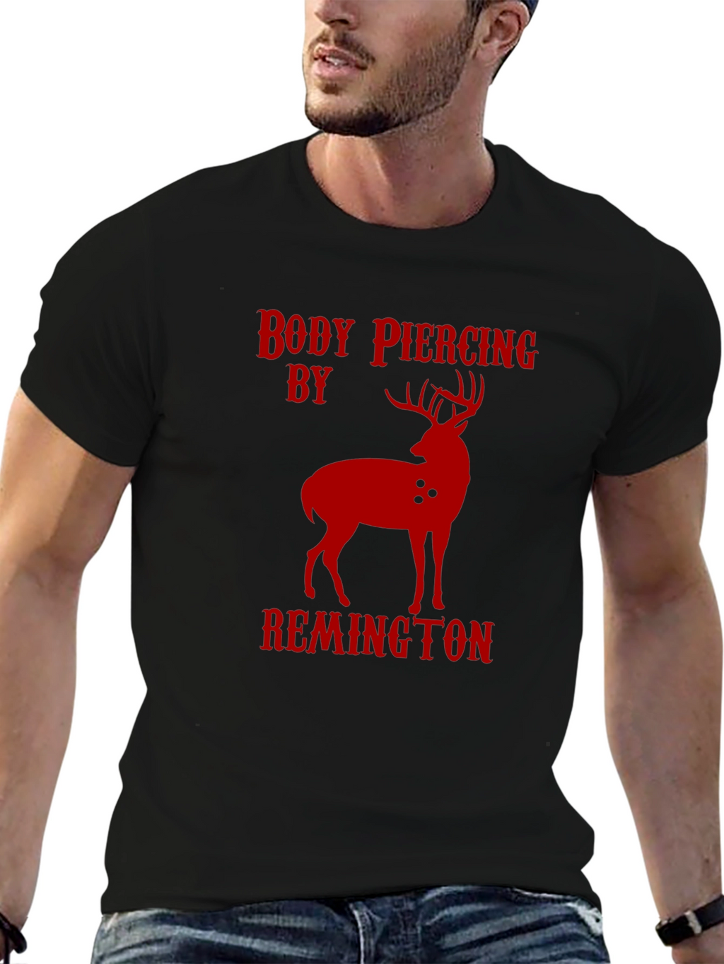 Body Piercing by Remington T-Shirt