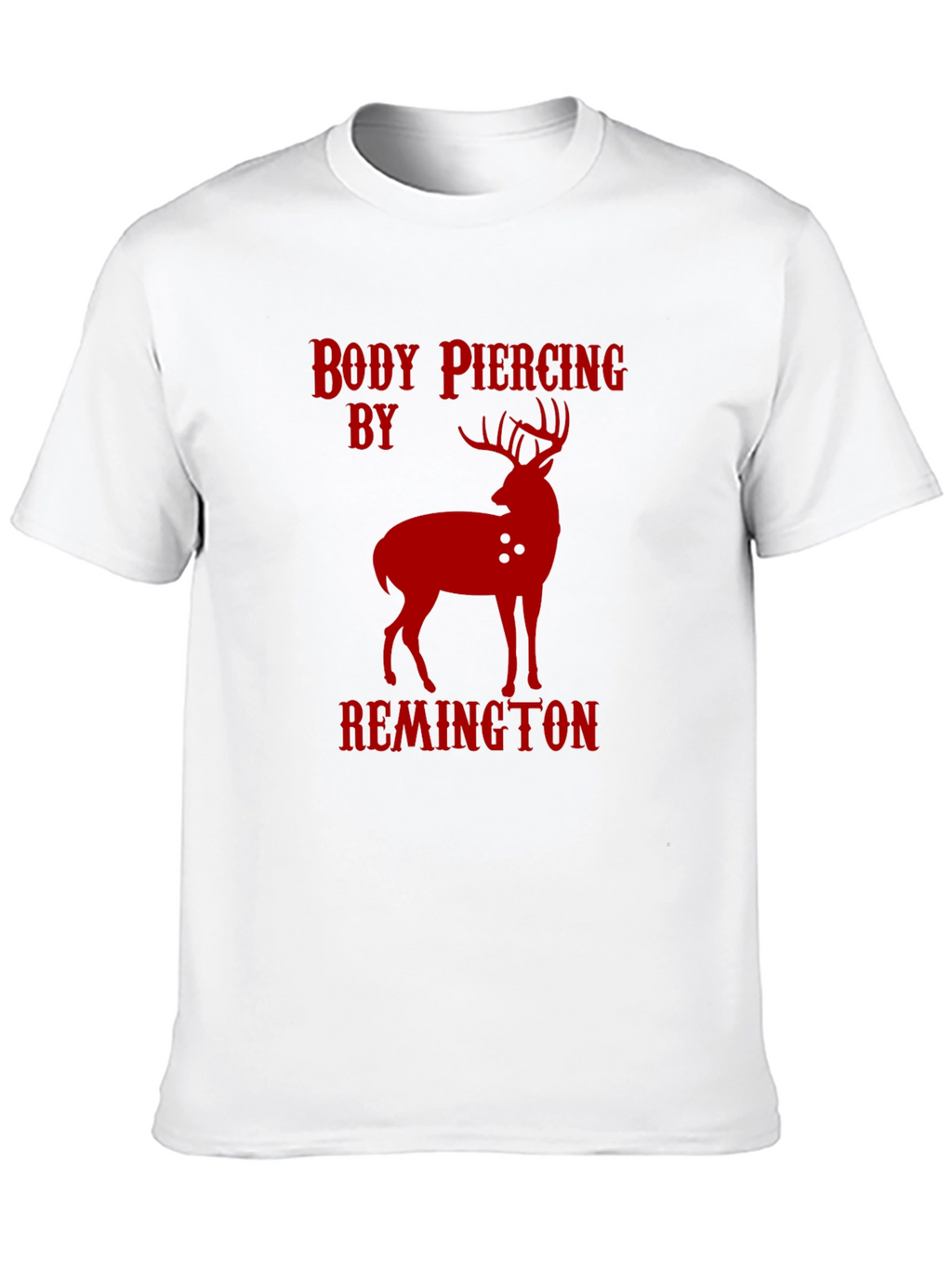 Body Piercing by Remington T-Shirt