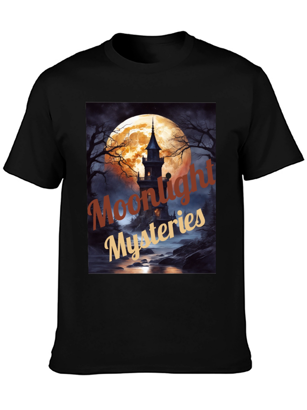 Moonlight Mysteries Graphic T-Shirt