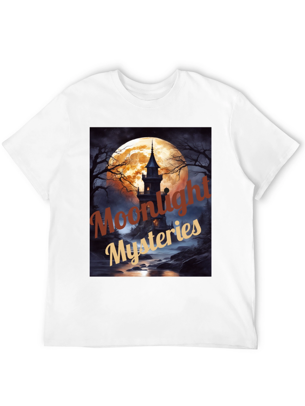 Moonlight Mysteries Graphic T-Shirt