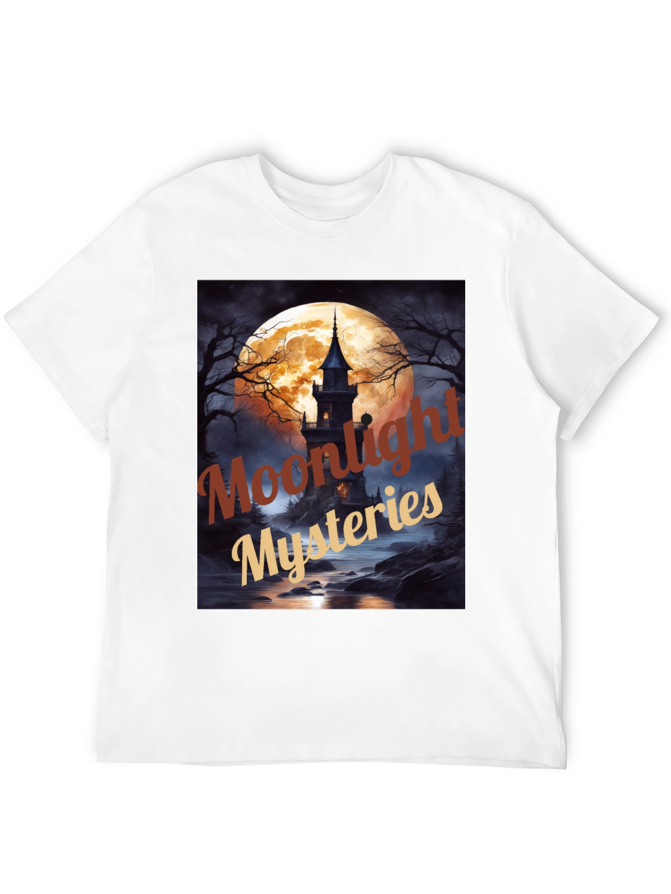 Moonlight Mysteries Graphic T-Shirt